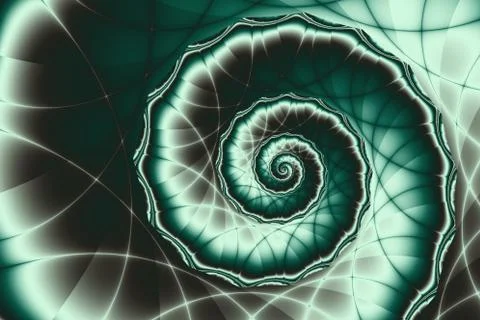 Swirled background pattern - hypnosis Stock Illustration