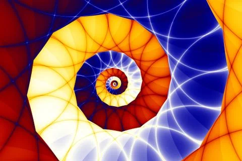 Swirled background pattern - infinity Stock Illustration