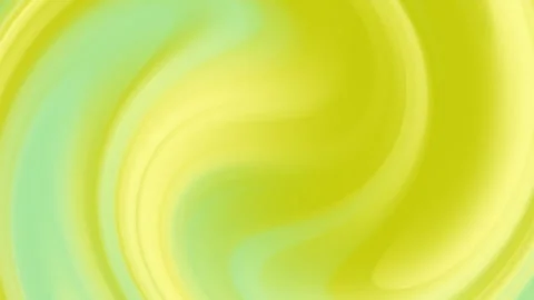 Swirling Abstract Background Motion Graphics Yellow Green Fluid Flow Video stock 341603017