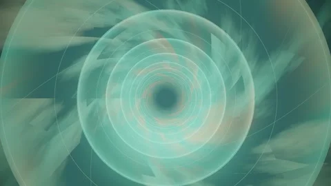 Swirling abstract design with light patterns and circular motion Stock Footage 337375071