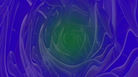 Swirling abstract forms in blue and green gradient, composition featuring Stock-Footage 335663567