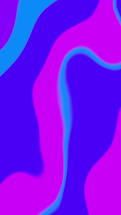 Swirling abstract pattern of bright pink and blue waves. Fluid marble textu.. Stock Footage 345968406
