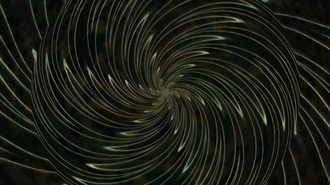 Swirling abstract pattern with dark colors and dynamic Stock Footage 339957829
