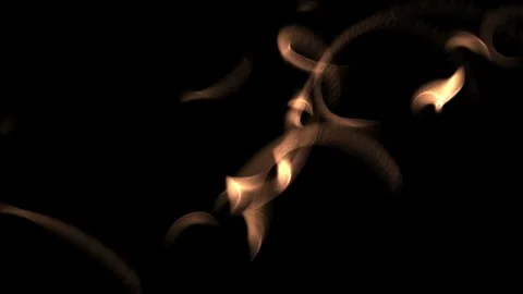 Swirling abstract patterns of light and movement flow seamlessly 動画素材 320391863