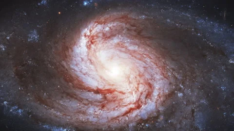 Swirling animation of a nebula in the galaxy Stock Footage 154187621