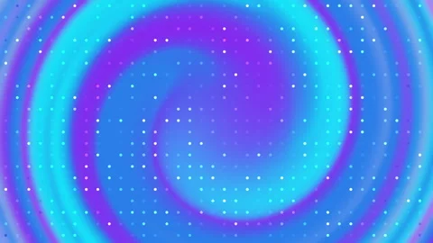 Swirling blue and purple pattern with numerous small dots. Видео 334154541