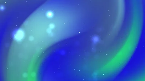 Swirling blue green abstract pattern with white sparkles suitable for background Stock Footage 324945071