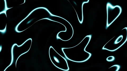 Swirling blue pattern on black background Stock-Footage 317143015