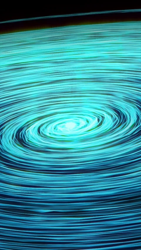Swirling blue patterns create a captivating motion effect Stock Footage 312100364