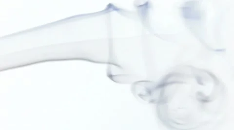 Swirling blue smoke Stock Footage