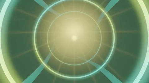 Swirling circles create motion in a graphic design background Stock Footage 337387810
