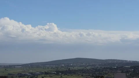 Swirling cloud, hovering over one position Stock Footage 314280514