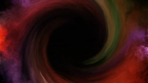 Swirling colored clouds vortex  - SSF009A Stock Footage 738861