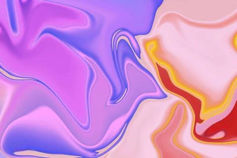 Swirling colors and dynamic forms in abstract liquid backdrop with combined.. Illustrazione stock