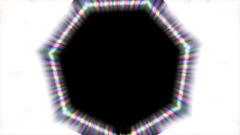 Swirling colors and radiant patterns form a captivating kaleidoscope effect Stock Footage 309855356