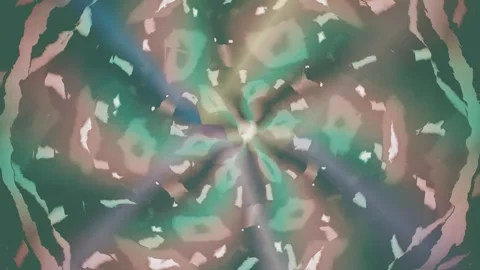 Swirling colors and shapes create a dynamic abstract pattern Stock Footage 337386150