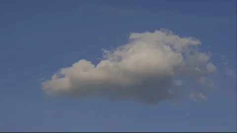 Swirling, cumulus cloud. Timelapse. Stock Footage 117570809