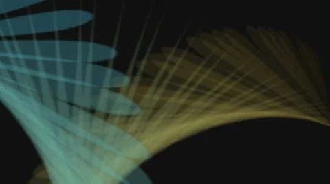 Swirling curves Stock-Footage 43250154