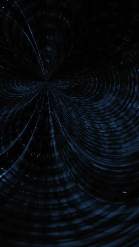 Swirling Digital Data Stream Loop Stock Footage 303597775