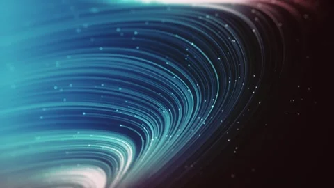 Swirling Digital Lines Streaming Background Stock Footage 243839863