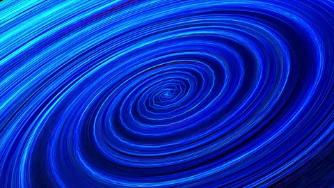 Swirling Digital Whirlpool Loop Stock Footage 165150693