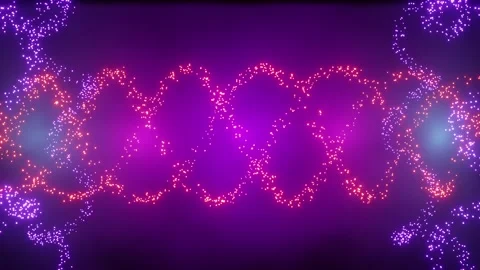 Swirling Energy Particles Nebula Stock Footage 221450853