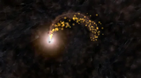 Swirling flame animation Stock Footage 23086807