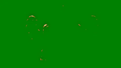A swirling fluid transition effect on green screen ideal for creative Stock Footage 301386758