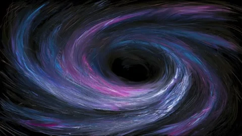 Swirling galaxy vortex rotating full screen background cosmic dark space ba.. Video stock 339791653