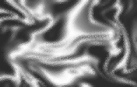 Swirling, grainy monochromatic abstract patterns Stock Illustration