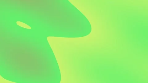 Swirling green and yellow patterns converge around a central circle Video stock 328914648