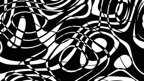 Swirling hypnotic rotating abstraction design, psychedelic concepts. Stock Footage 204137656