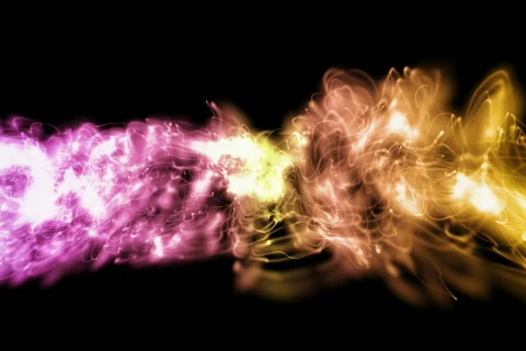 Swirling Light Effects NTSC Stock Footage 530905
