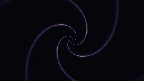 Swirling light pattern on black background Stock Footage 340643230