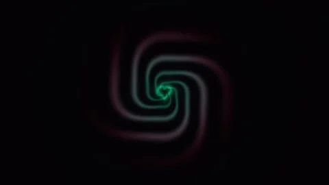 Swirling light pattern on a dark background in motion Stock Footage 338202887