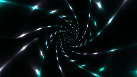 Swirling light pattern in a dark background with digital Stock Footage 339300857