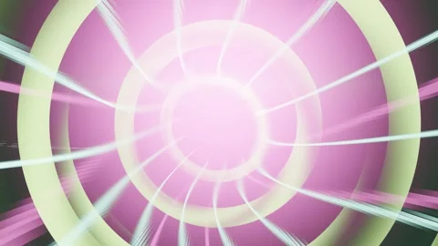 Swirling light patterns create dynamic motion in vibrant colors Stock Footage 337387827