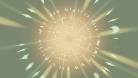 Swirling light patterns create a sense of motion and depth Stock Footage 337376064