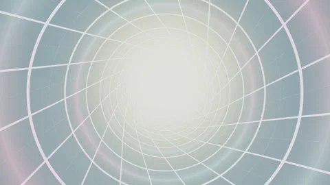 Swirling light through a tunnel formed by intersecting lines Stock Footage 337387756