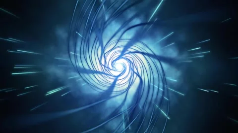 Swirling lights animation background Stock Footage 250420677