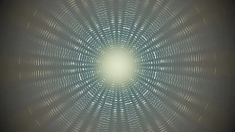 Swirling lights creating a tunnel effect in dark space Stock Footage 337410564