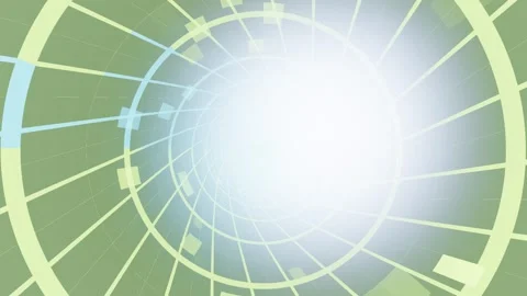 Swirling lines and light create a dynamic abstract background Stock Footage 337381530