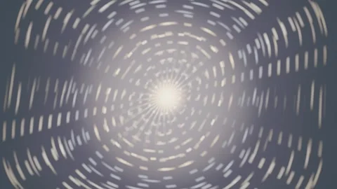 Swirling lines create a dynamic motion effect with a central light Stock Footage 337384939