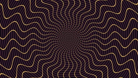 Swirling lines create a dynamic pattern in dark colors Stock Footage 338017544