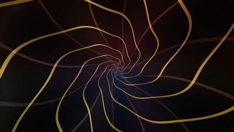 Swirling lines create a dynamic pattern in dark background Stock Footage 340380491