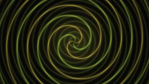 Swirling lines create motion and depth in a dark space Stock Footage 340367993