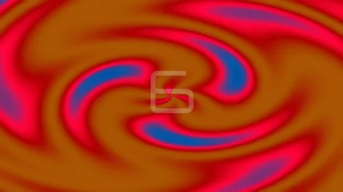 Swirling liquid vortex background with vibrant blue and fiery red cosmic en.. Stock Footage 342207397
