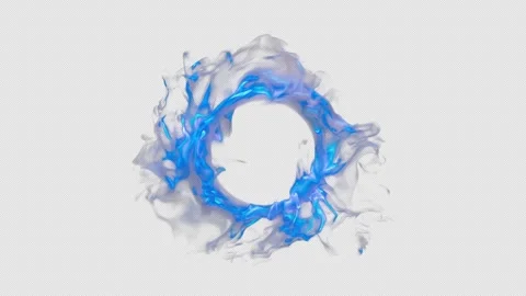Swirling Magic Substance. Stock Footage 309862718