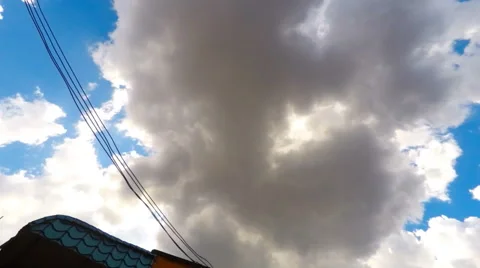 Swirling Malaysian Clouds Stockbeeldmateriaal 47478818