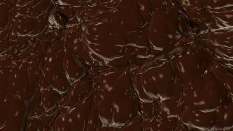 Swirling Melted Dark Chocolate Texture Background Stock-Footage 337066887